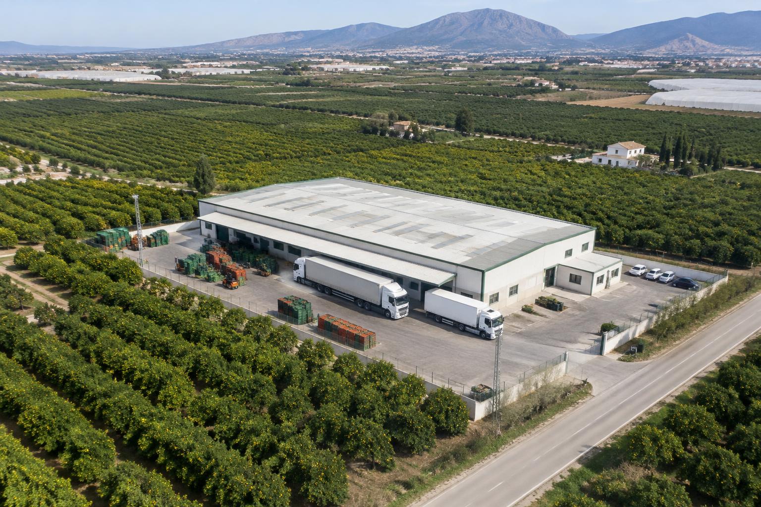 Entorno agrícola e industrial del Levante, imagen de referencia